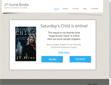Tablet Screenshot of jthumebooks.com